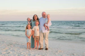 group picture in the beach