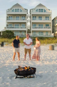 couple with wedding officiant 2